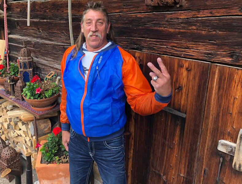 A custom-made jacket for Ernest